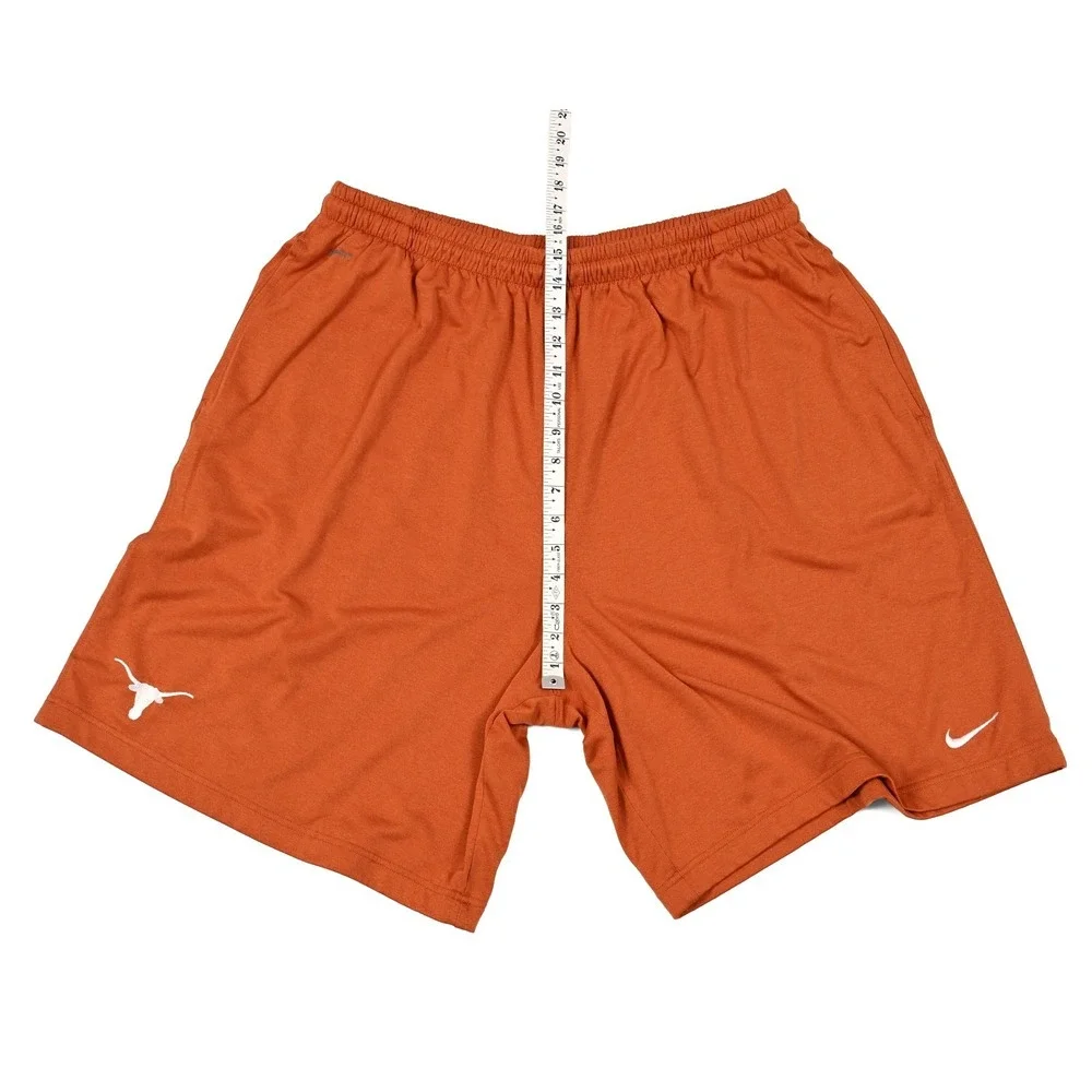 Vintage Texas Longhorns Shorts Orange Nike Team Men's 3XL Y2K Football Athletic